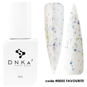 Rubber Base FRENCH DNKa' (cover) #0055 FAVOURITE, 12 ml
