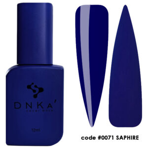 Rubber Base FRENCH DNKa' (cover) #0071 SAPHIRE,  12 ml