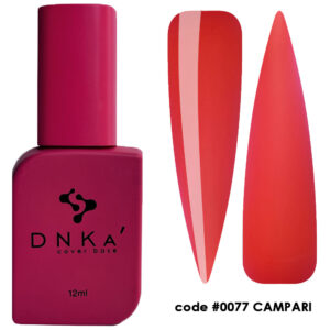 Rubber Base FRENCH DNKa' (cover) #0077 CAMPARI,  12 ml