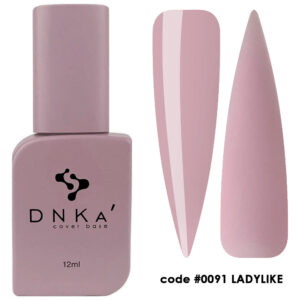 Rubber Base FRENCH DNKa' (cover) #0091 LADYLIKE,  12 ml